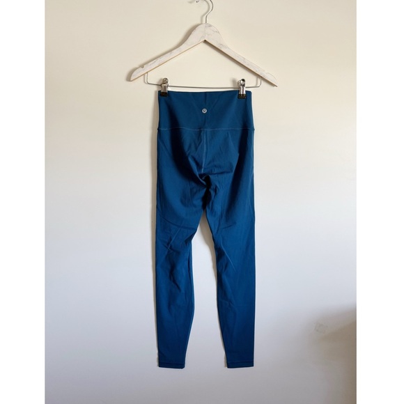 LULULEMON 4 Wunder Under High-Rise Tight 28” *Full-On Luxtreme Deep Marine Teal - Picture 5 of 9